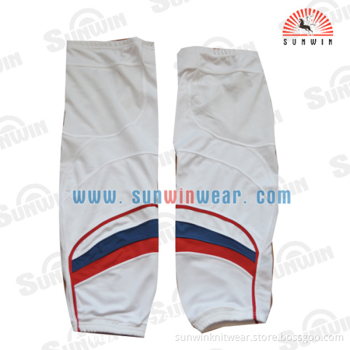 custom design ice hockey socks / sublimation printed jerseys
